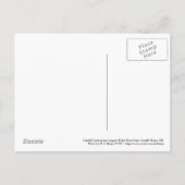 Cardiff Castle Briefkaart (Achterkant)