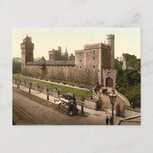 Cardiff Castle I, Cardiff, Wales Briefkaart