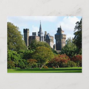 Cardiff Castle II Briefkaart