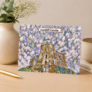 Cardiff Castle Keep Briefkaart