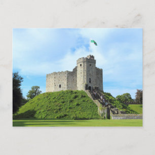 Cardiff Castle Keep Briefkaart