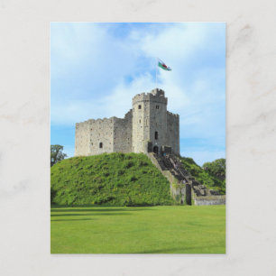 Cardiff Castle Keep II Briefkaart