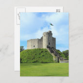 Cardiff Castle Keep II Briefkaart (Voorkant / Achterkant)