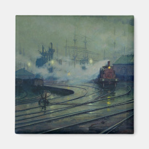 Cardiff Docks, 1896 Magneet