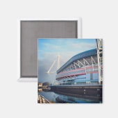 Cardiff Millennium Stadium Magnet (Recto/Verso)