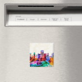 Cardiff Skyline Magneet (Insitu (Vaatwasser))