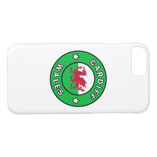 Cardiff Wales Case-Mate iPhone Case (Achterkant (Horizontaal))