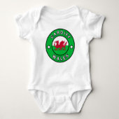 Cardiff Wales Romper (Voorkant)