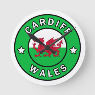Cardiff Wales Ronde Klok