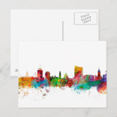 Cardiff Wales Skyline Briefkaart (Voorkant / Achterkant)