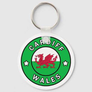 Cardiff Wales Sleutelhanger