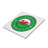 Cardiff Wales Tegeltje (Zijkant)