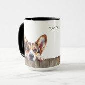 Cardigan Welsh Corgi Chien Mug (Devant gauche)