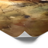 Cardigan Welsh Corgi Dog Art Imprimer Poster (Coin)