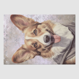 Cardigan Welsh Corgi Dog Tissuepapier