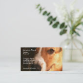 Cardigan Welsh Corgi Dog Visitekaartje (Staand voorkant)