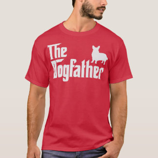 Cardigan Welsh Corgi Dogfather Funny Dog Dad94 T-shirt