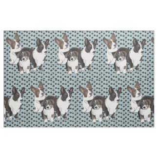Cardigan Welsh Corgi fabric Stof