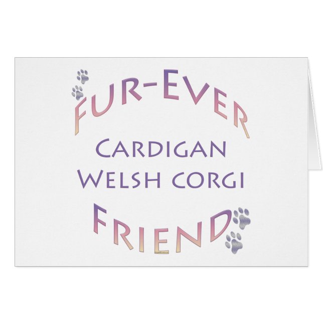 Cardigan Welsh Corgi Furever (Voorkant Horizontaal)