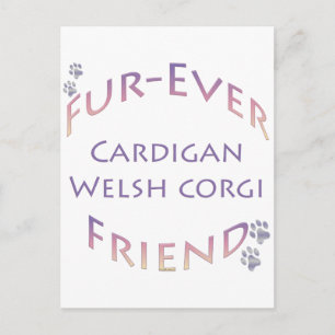Cardigan Welsh Corgi Furever Briefkaart