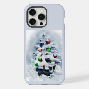 Cardigan Welsh Corgi Kerst Feestdagen iPhone 15 Pro Max Hoesje