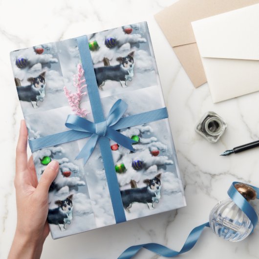 Cardigan Welsh Corgi Kerstmis Cadeaupapier (Geschenken)