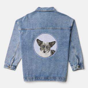 Cardigan Welsh Corgi Peinture - Art Chien original