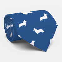 Cardigan Welsh Corgi Silhouetten Patroon