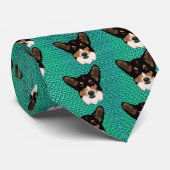 Cardigan Welsh Corgi Stropdas (Opgerold)