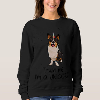Cardigan Welsh Corgi vertrouw me dat ik een Unicor Trui
