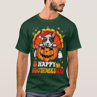 Cardigan Welsh Corgis Dog Happy Hanksmas Hal T-shirt