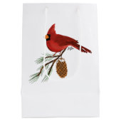 Cardinaal Gift Bag Medium Cadeauzakje (Achterkant)