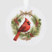 Cardinaal Ornament (achterkant)