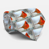 Cardinaal Red Bird Stropdas (Opgerold)