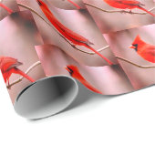 Cardinaal rustprofiel cadeaupapier (Rol Hoek)