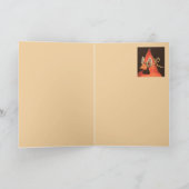 cardinal avec carte de masque de graines de tourne (Intérieur)