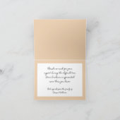 Cardinal Bird & Feuilles Merci Pour Le Soutien Fun (Intérieur)