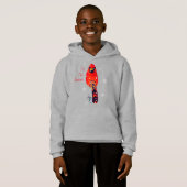 Cardinal Bird In Snowfall (Voorkant volledig)