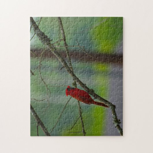 Cardinal Birds. Jigsaw Puzzle (Vertical)