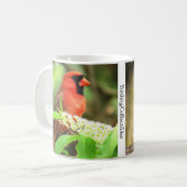Cardinal Coffee Mug par BirdingCollectibles (Devant gauche)