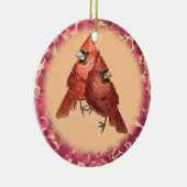 Cardinal Couple Ornement (Droite)