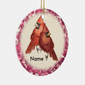 Cardinal Couple Ornement (Droite)