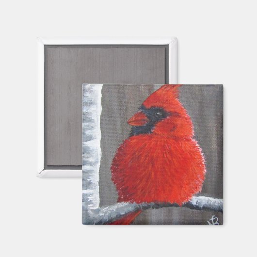 Cardinal de Chubby - Magnet (Recto/Verso)