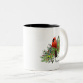 Cardinal de la Mug d'oiseaux (Devant droit)