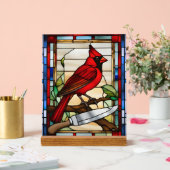 Cardinal de protection Verre retenu inspiré (Mariage)