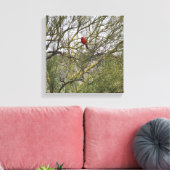 Cardinal de toile d'art (Insitu(Salon))