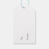 Cardinal du Nord - Étiquettes cadeaux (Dos)