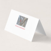 Cardinal et carte de voeux pour le poulet (Back)