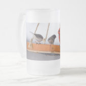 Cardinal et Juncos Gelé Beer Mug (Devant gauche)