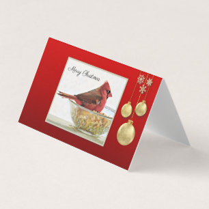 Cardinal et ornements - Chaleur et Merveilleuse